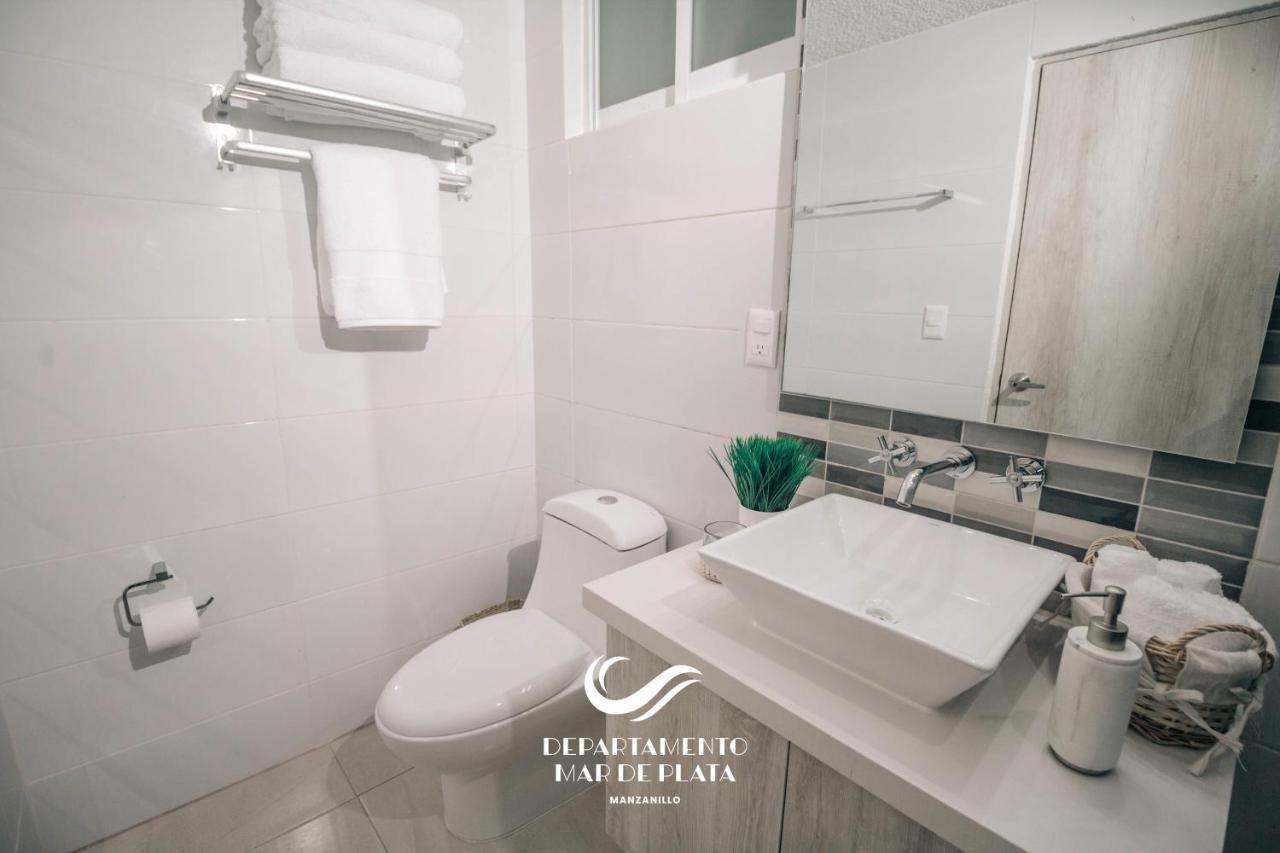 Hermoso Departamento Nuevo A 50 Metros De Playa!! Manzanillo Exteriör bild