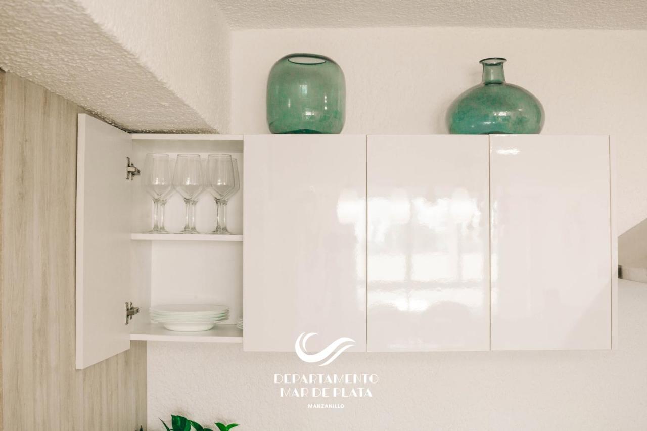 Hermoso Departamento Nuevo A 50 Metros De Playa!! Manzanillo Exteriör bild