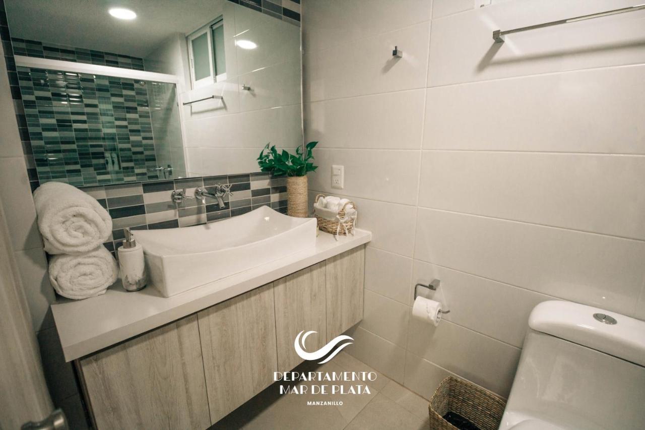 Hermoso Departamento Nuevo A 50 Metros De Playa!! Manzanillo Exteriör bild