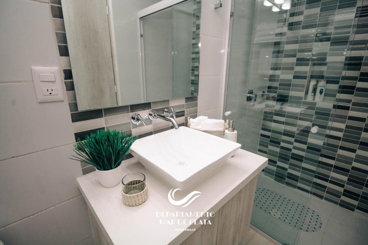 Hermoso Departamento Nuevo A 50 Metros De Playa!! Manzanillo Exteriör bild
