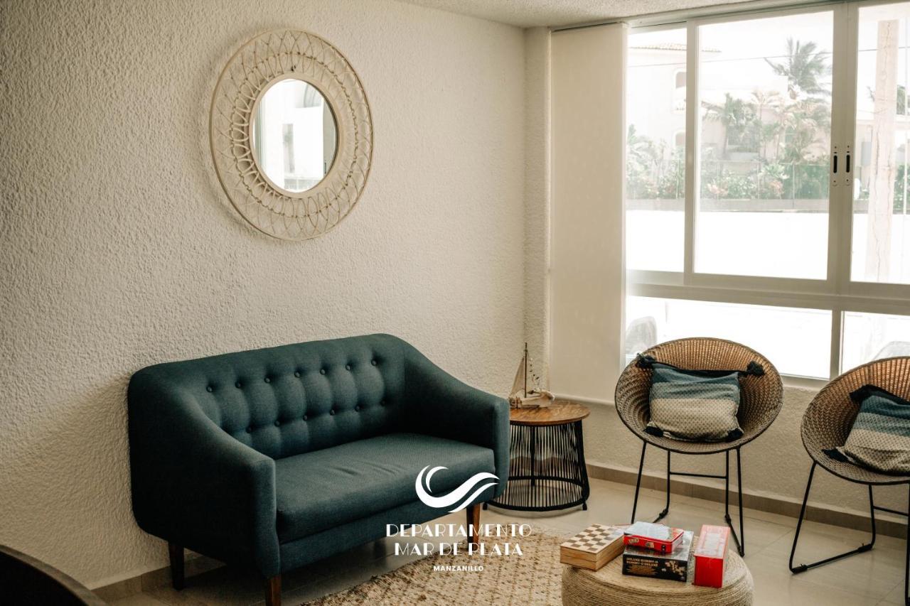 Hermoso Departamento Nuevo A 50 Metros De Playa!! Manzanillo Exteriör bild