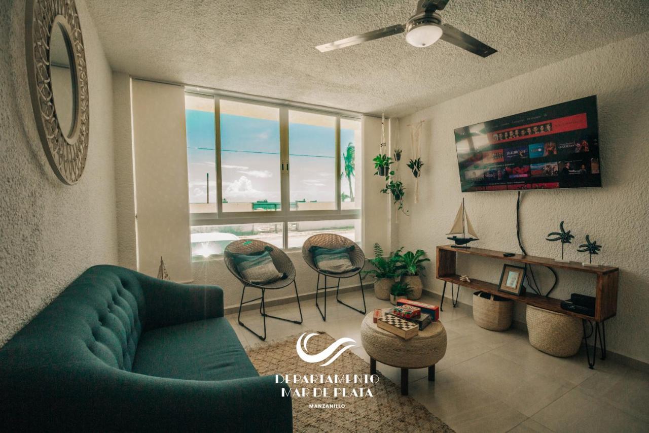 Hermoso Departamento Nuevo A 50 Metros De Playa!! Manzanillo Exteriör bild