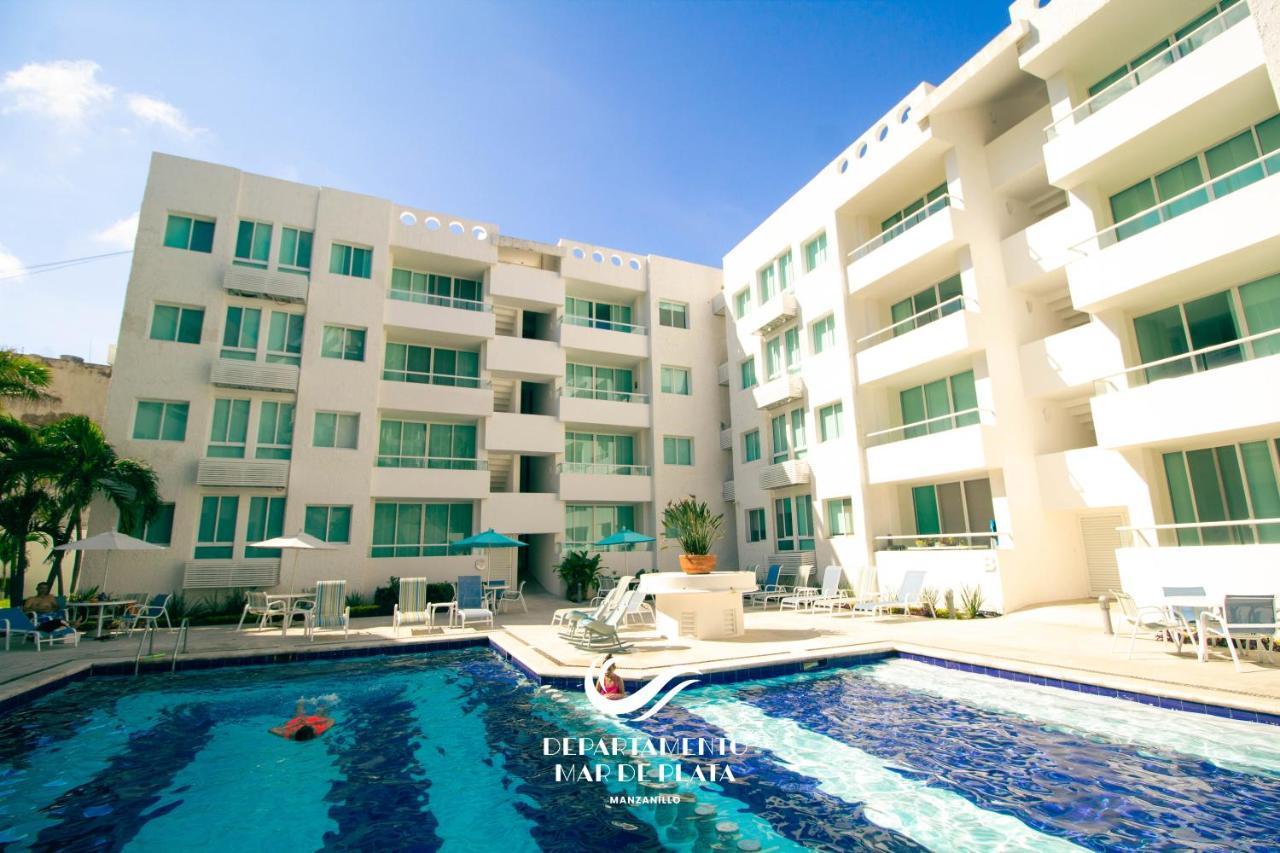 Hermoso Departamento Nuevo A 50 Metros De Playa!! Manzanillo Exteriör bild