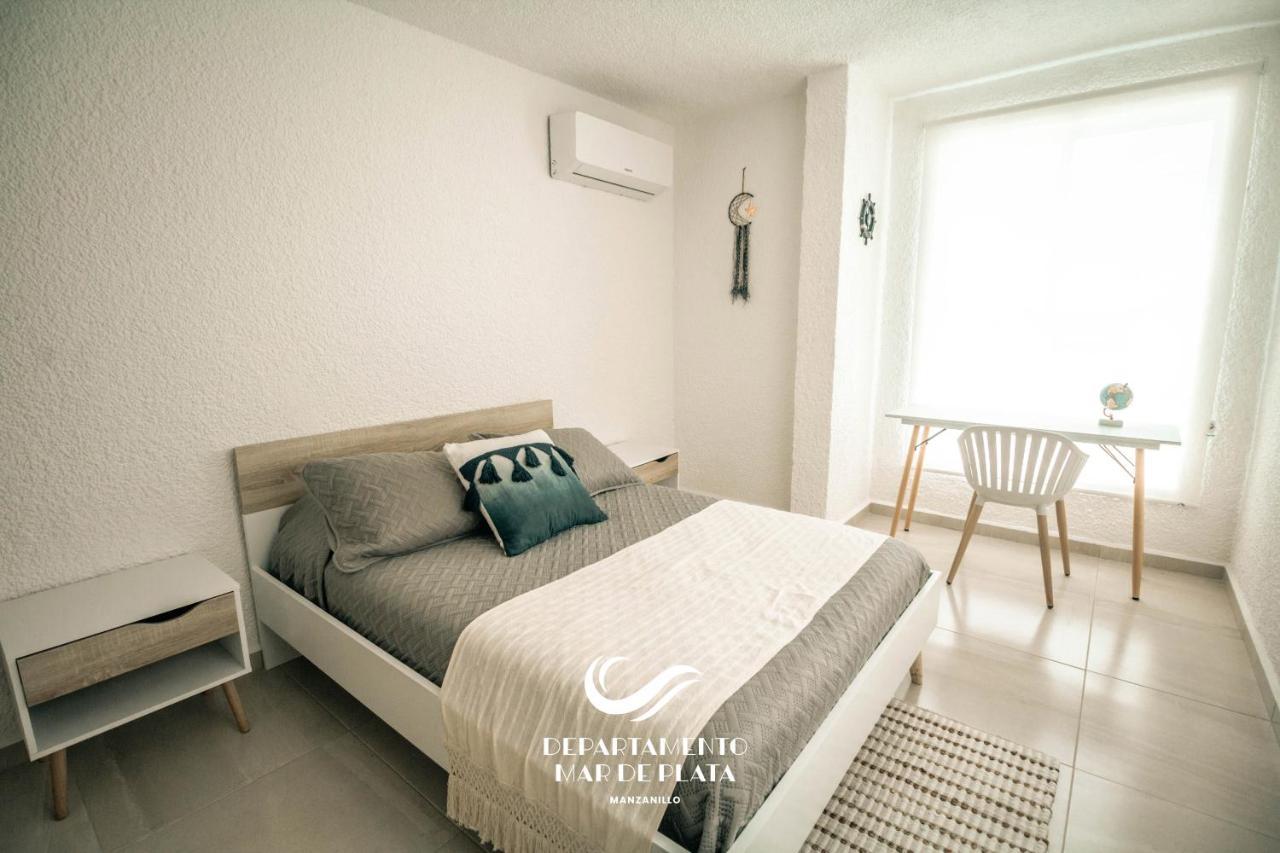 Hermoso Departamento Nuevo A 50 Metros De Playa!! Manzanillo Exteriör bild