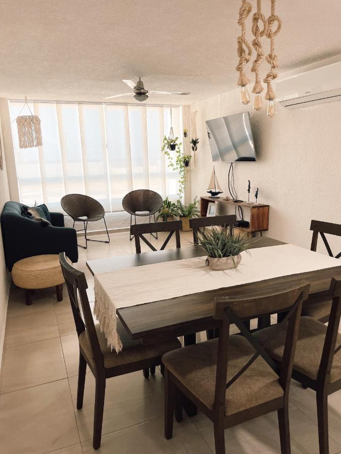 Hermoso Departamento Nuevo A 50 Metros De Playa!! Manzanillo Exteriör bild