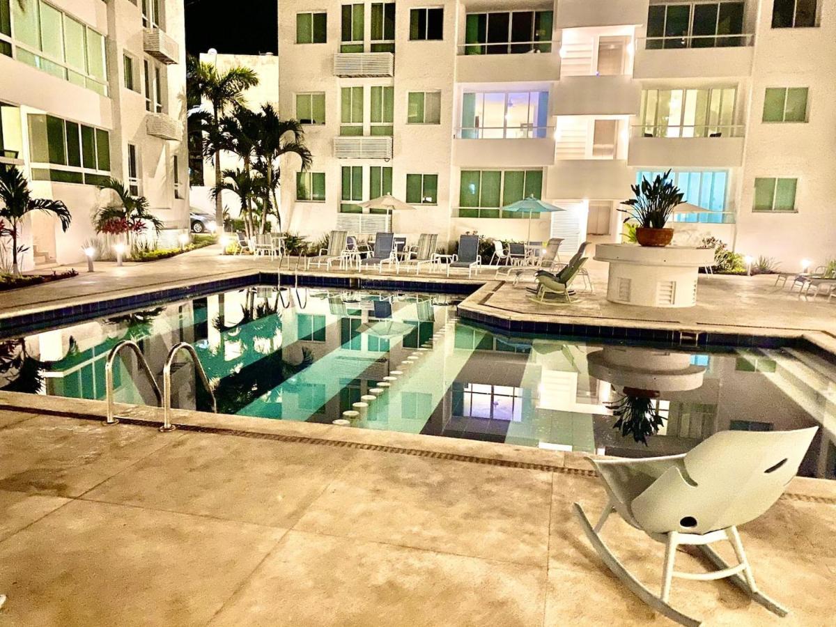 Hermoso Departamento Nuevo A 50 Metros De Playa!! Manzanillo Exteriör bild